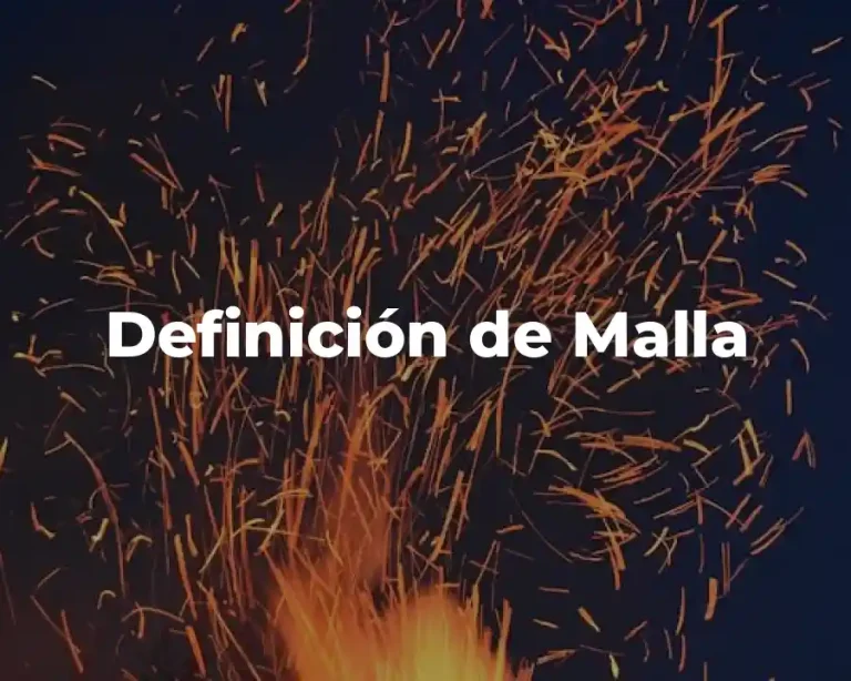 Definición de Malla
