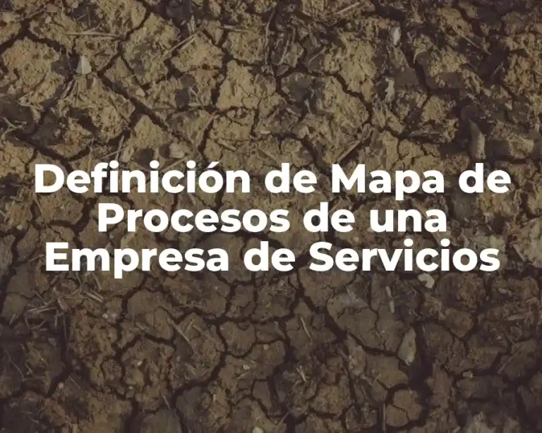 Definición de Mapa de Procesos de una Empresa de Servicios