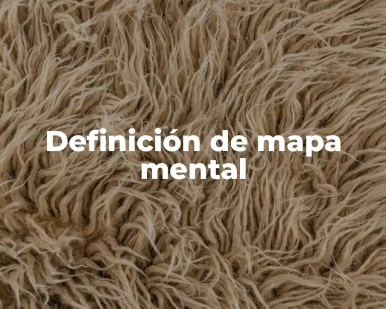 Definición de mapa mental