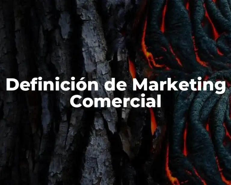 Definición de Marketing Comercial