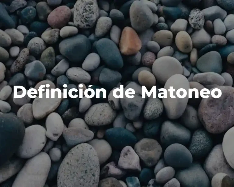 Definición de Matoneo