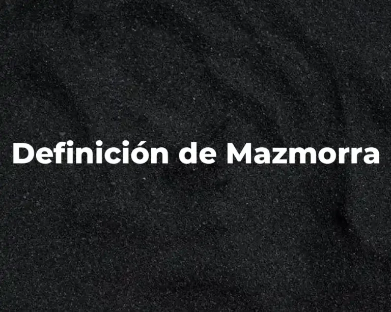Definición de Mazmorra