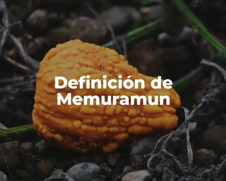 Definición de Memuramun