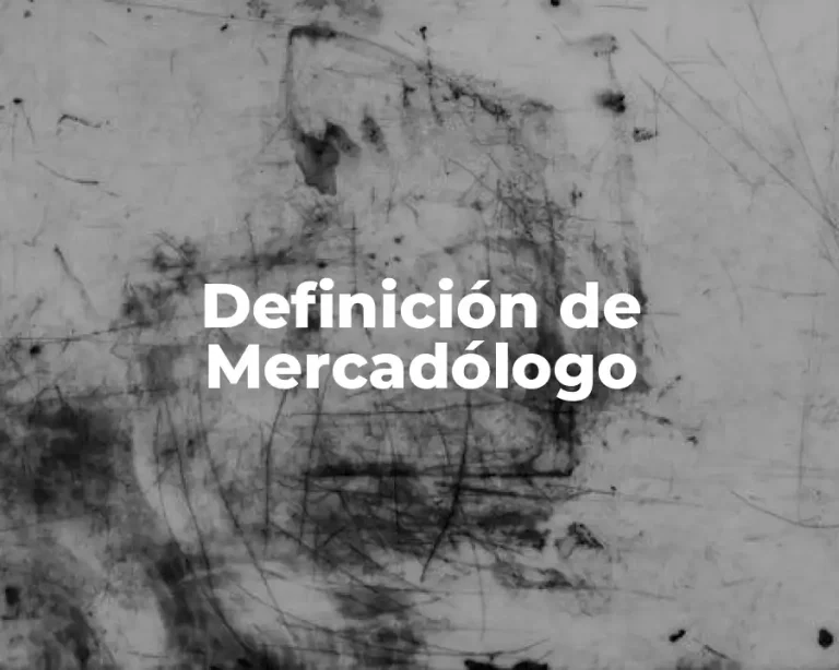 Definición de Mercadólogo