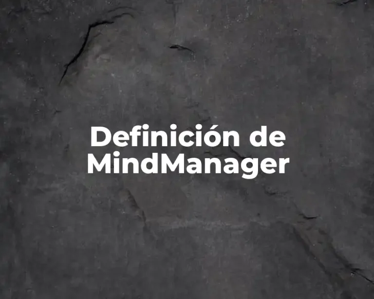 Definición de MindManager
