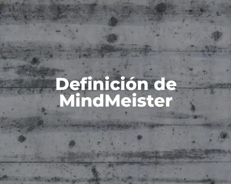 Definición de MindMeister