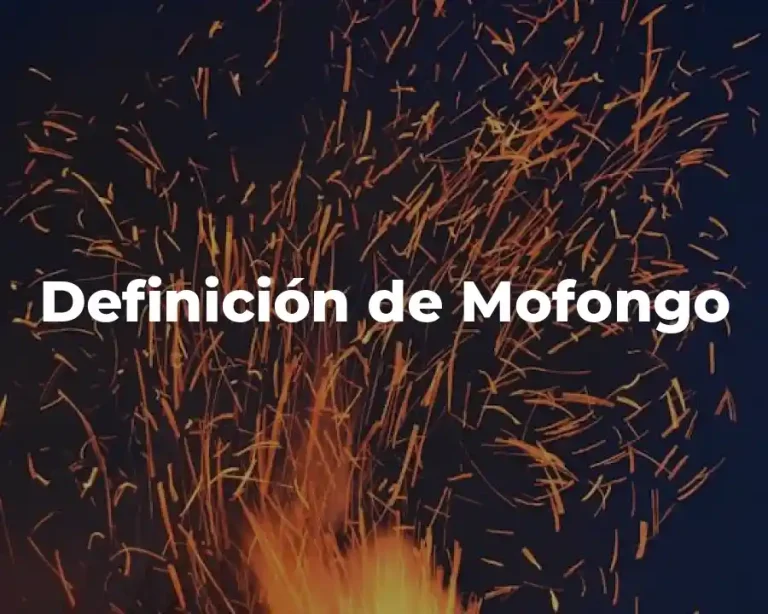 Definición de Mofongo
