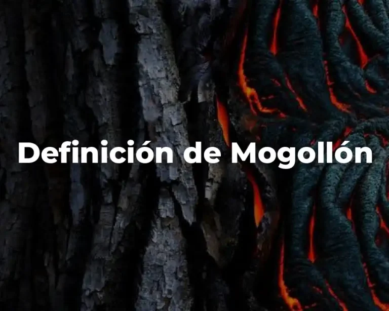 Definición de Mogollón