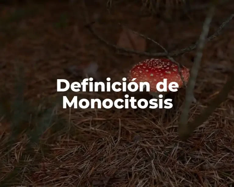 Definición de Monocitosis