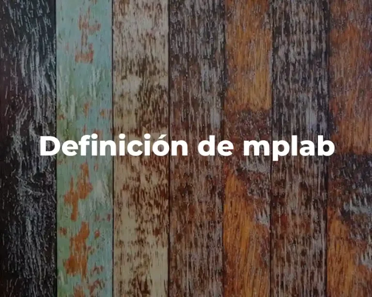 Definición de mplab