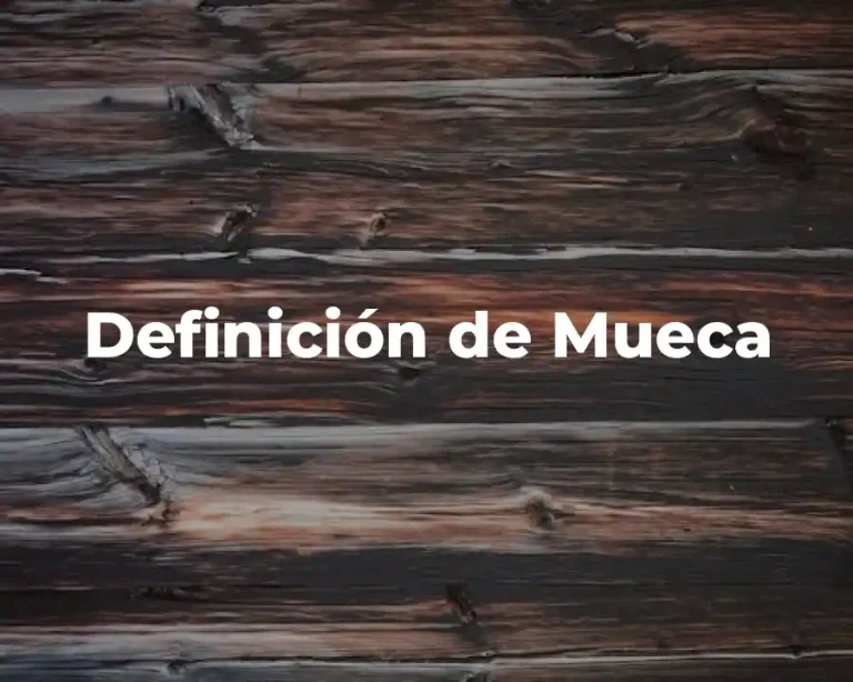 Definición de Mueca