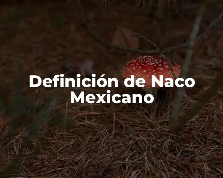 Definición de Naco Mexicano