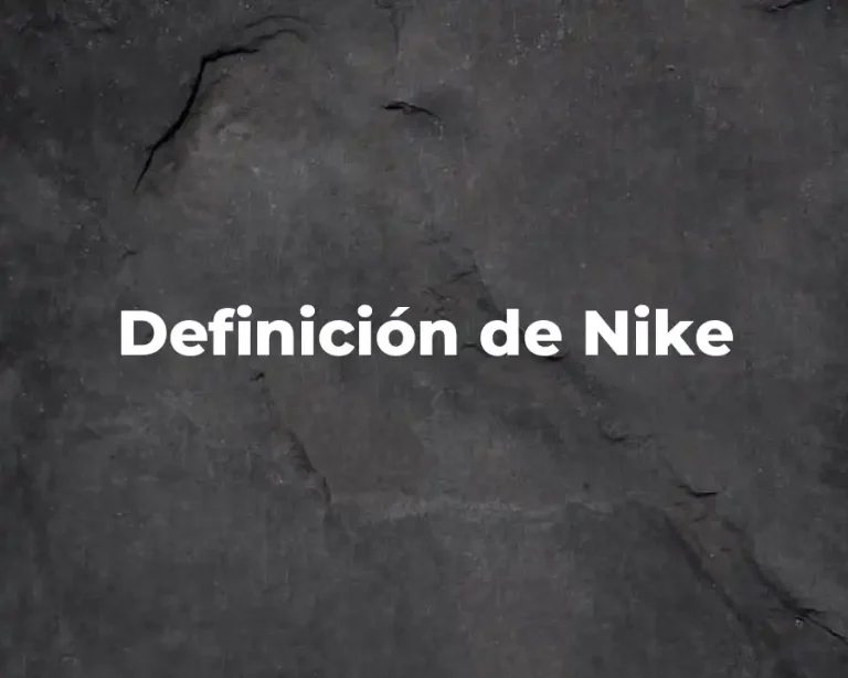 Definición de Nike