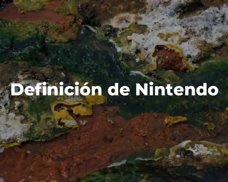 Definición de Nintendo
