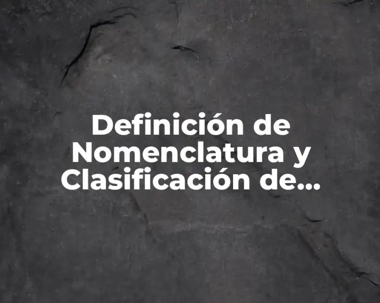 Definición de Nomenclatura y Clasificación de Ángulos