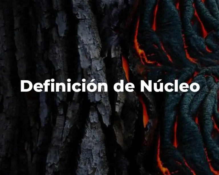 Definición de Núcleo