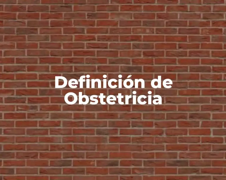 Definición de Obstetricia