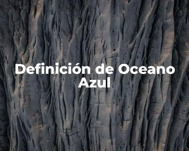 Definición de Oceano Azul