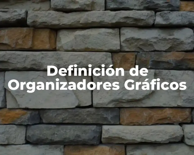 Definición de Organizadores Gráficos