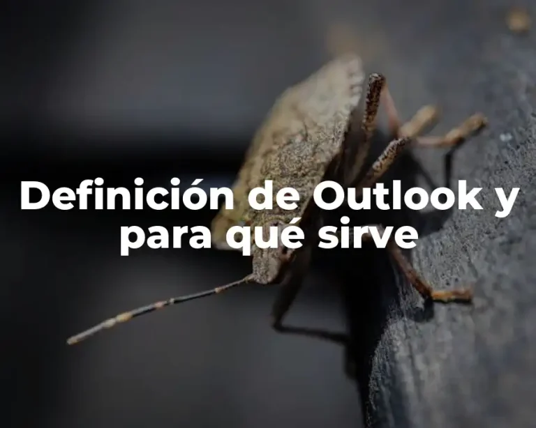 Definición de Outlook y para qué sirve