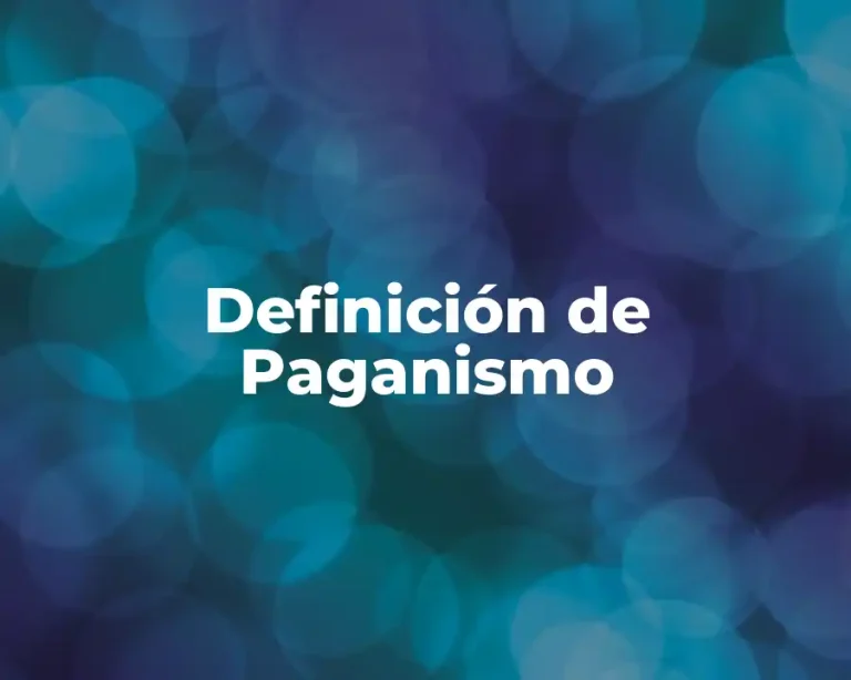 Definición de Paganismo