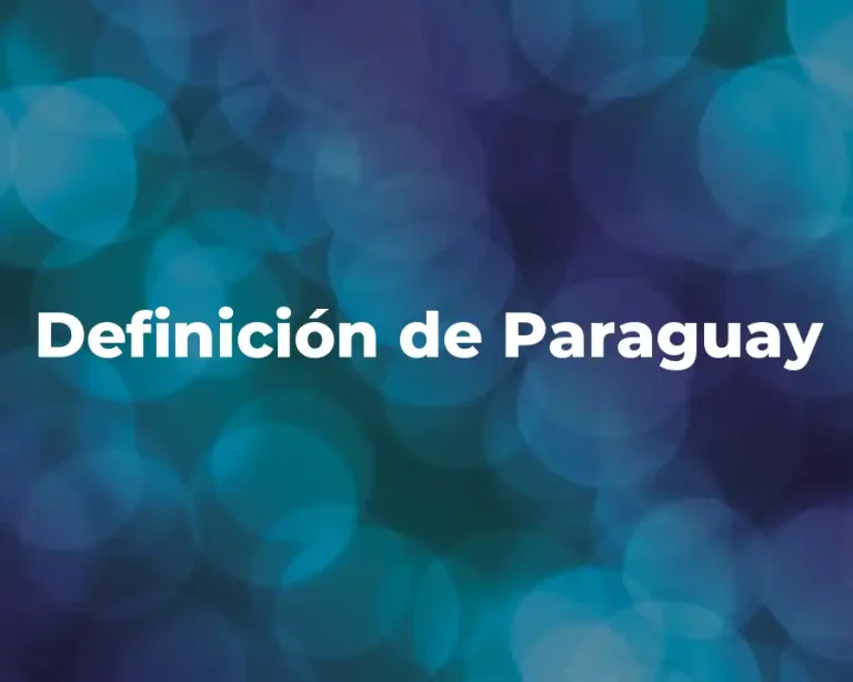 Definición de Paraguay
