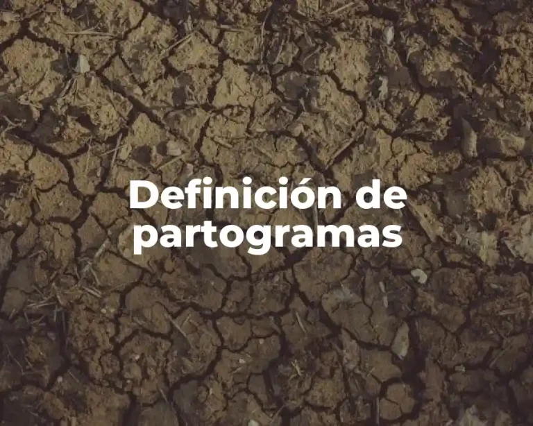 Definición de partogramas