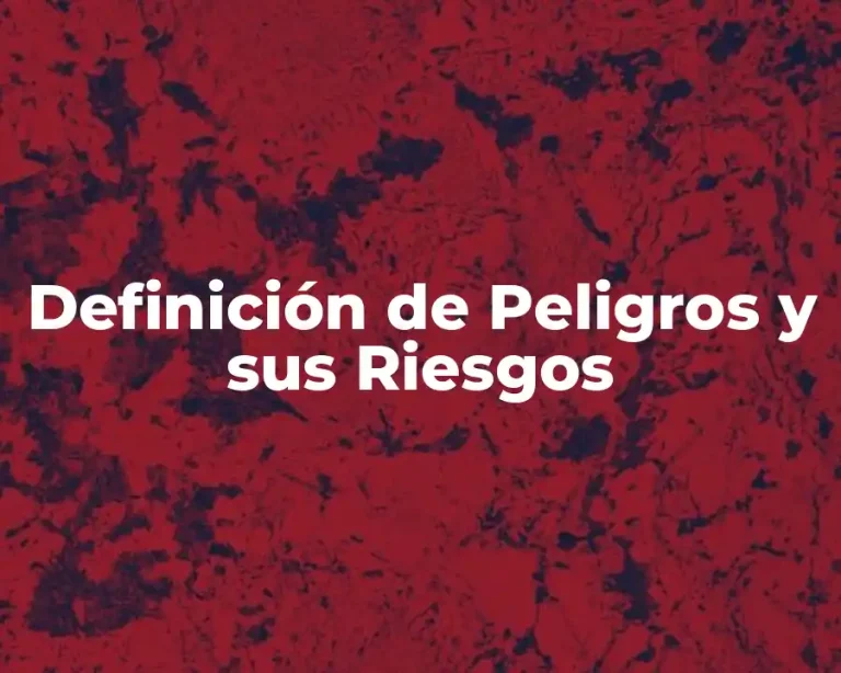 Definición de Peligros y sus Riesgos