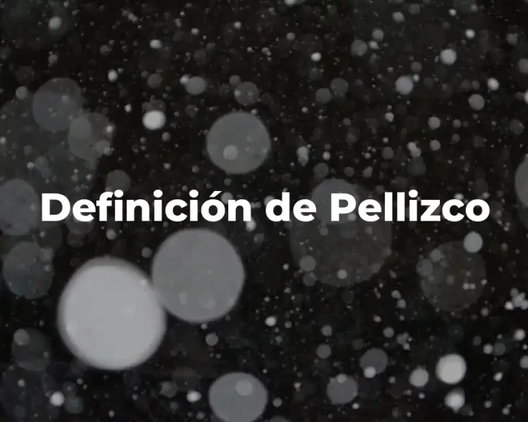 Definición de Pellizco