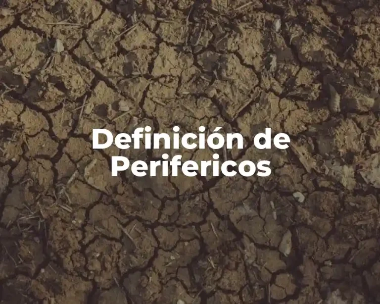 Definición de Perifericos