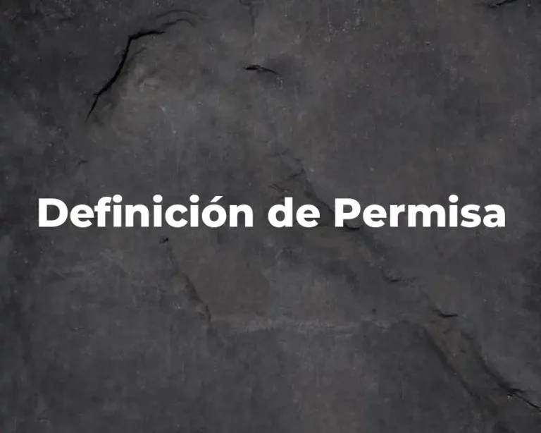 Definición de Permisa