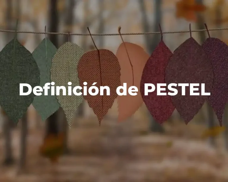 Definición de PESTEL