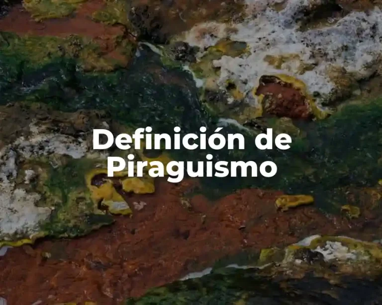 Definición de Piraguismo