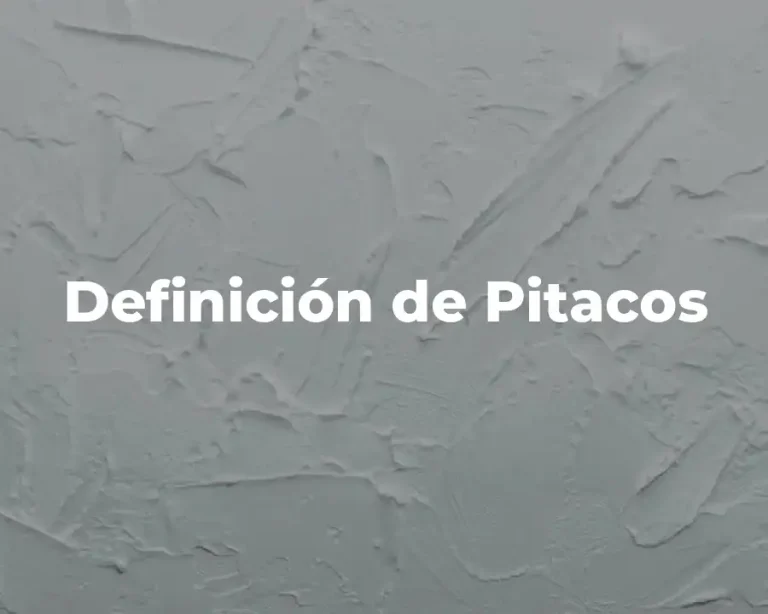 Definición de Pitacos