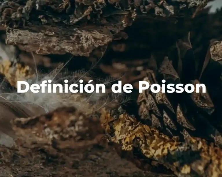 Definición de Poisson