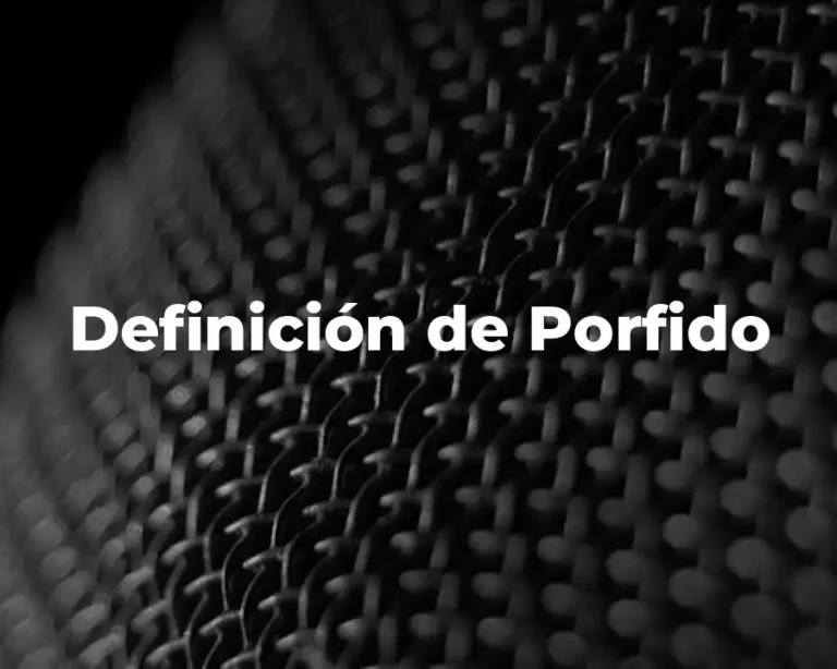 Definición de Porfido