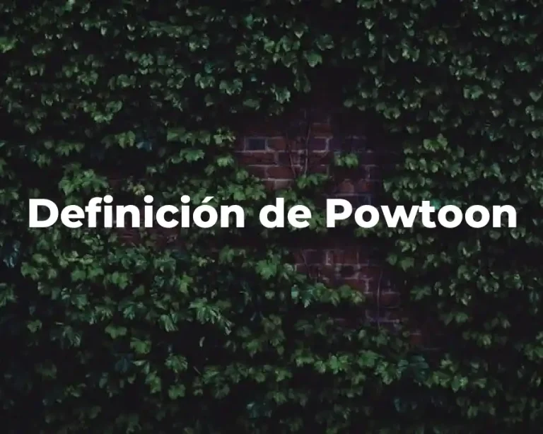 Definición de Powtoon