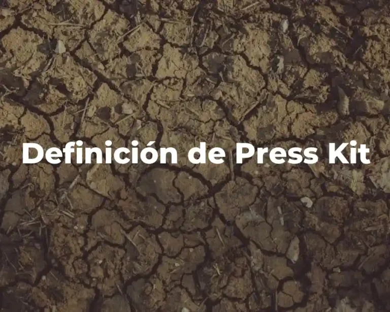 Definición de Press Kit