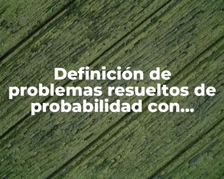 Definición de problemas resueltos de probabilidad con diagramas de Veen