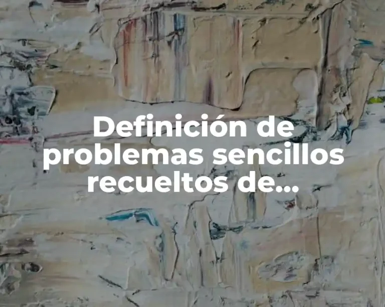 Definición de problemas sencillos recueltos de operaciones de figuras geometricas