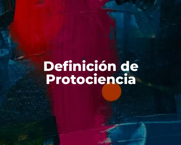 Definición de Protociencia