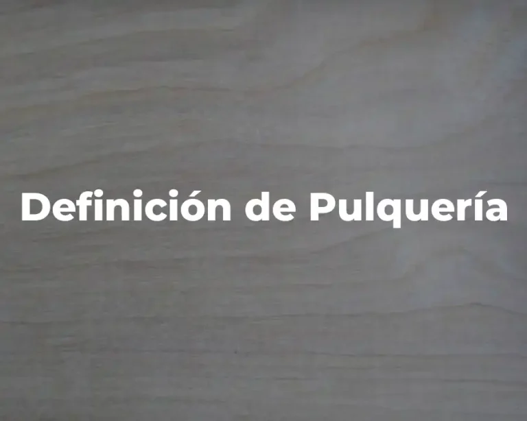 Definición de Pulquería