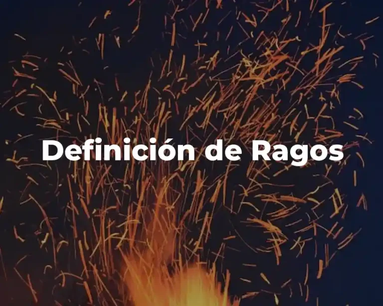 Definición de Ragos
