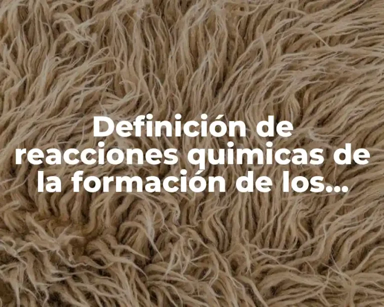 Definición de reacciones quimicas de la formación de los carbohidratos