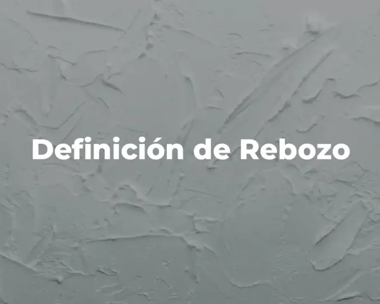 Definición de Rebozo