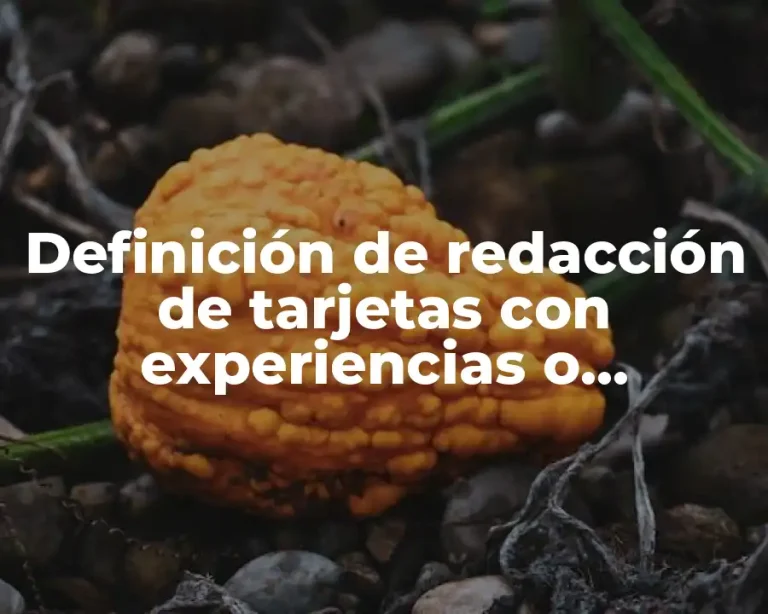 Definición de redacción de tarjetas con experiencias o iniciativas pedagógicas