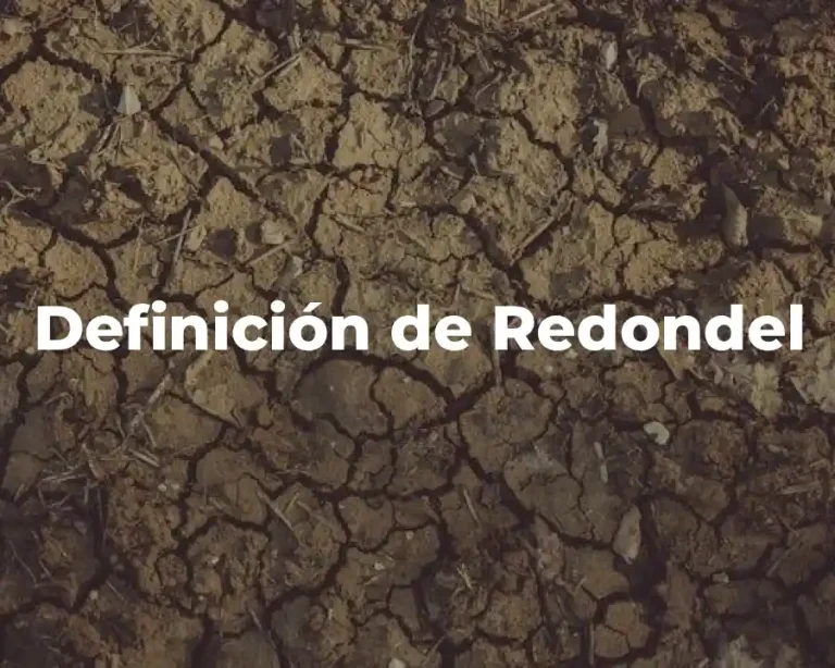 Definición de Redondel
