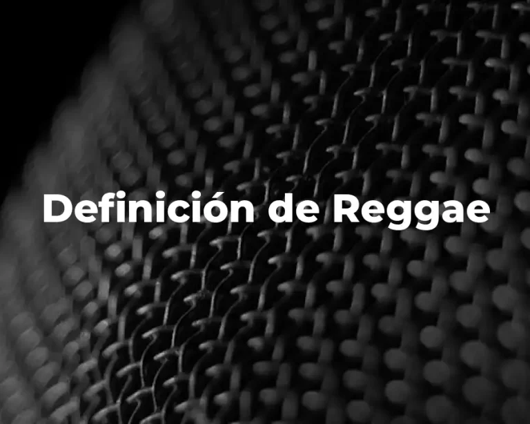 Definición de Reggae