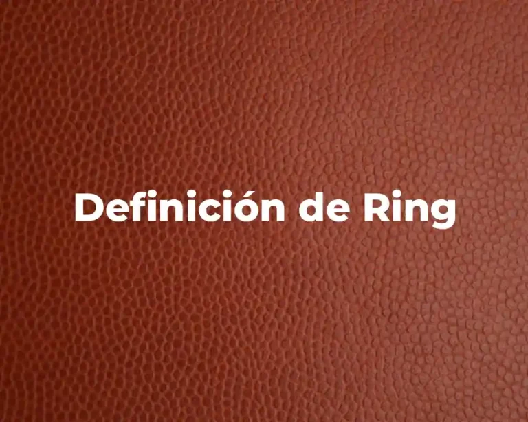 Definición de Ring
