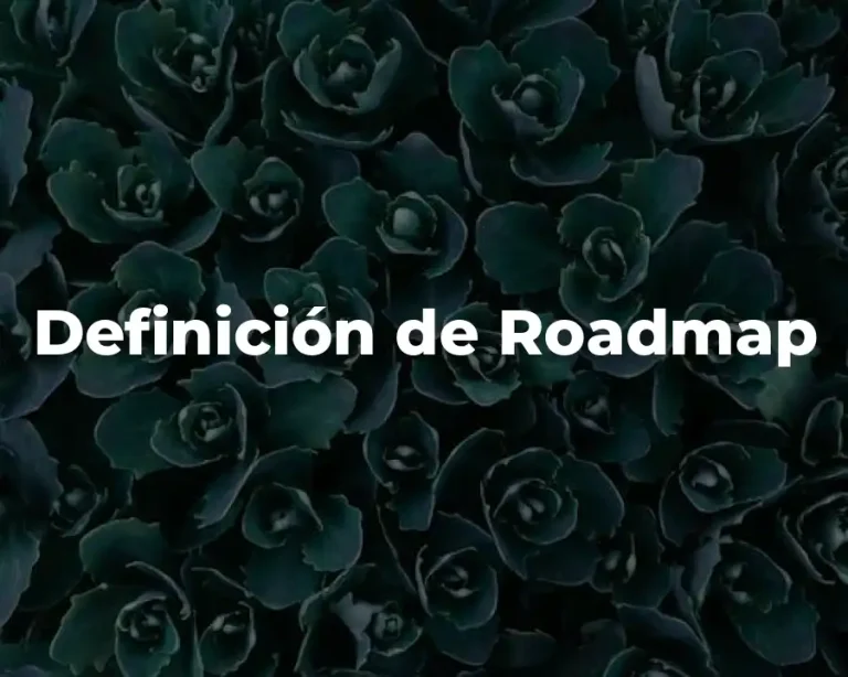 Definición de Roadmap